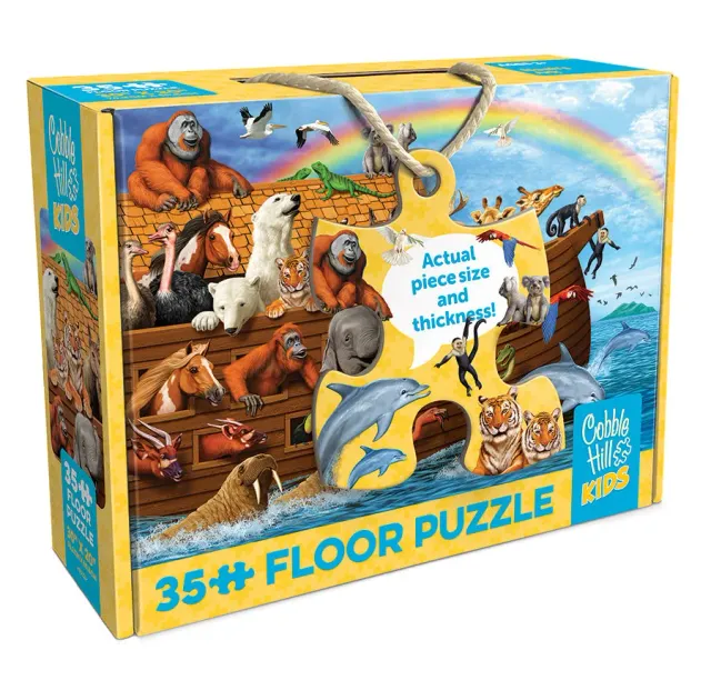 Cobble Hill Noah's Ark puzzle podea 35 piese arca