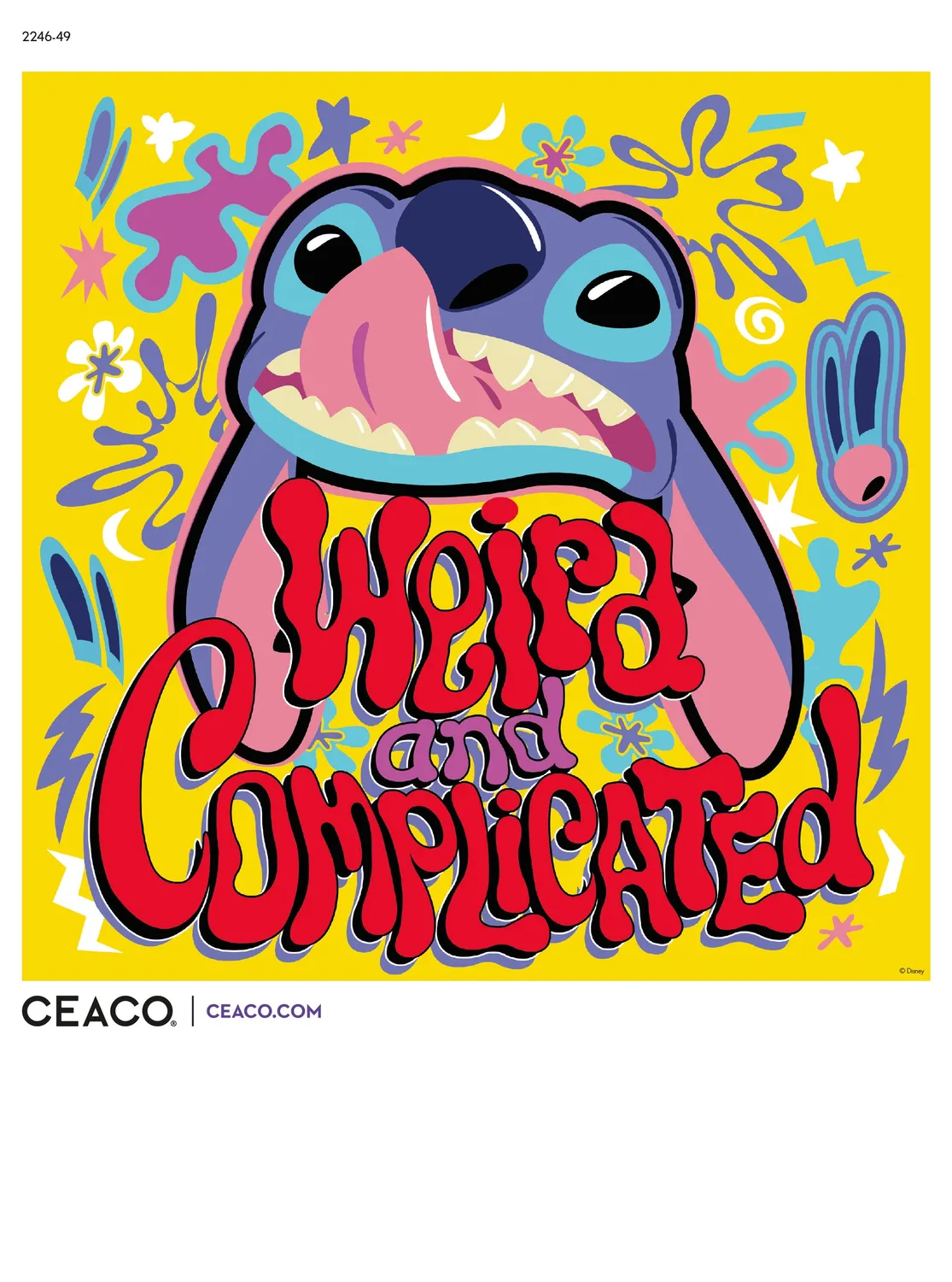 Ceaco Stitch Weird and Complicated puzzle 300 piese