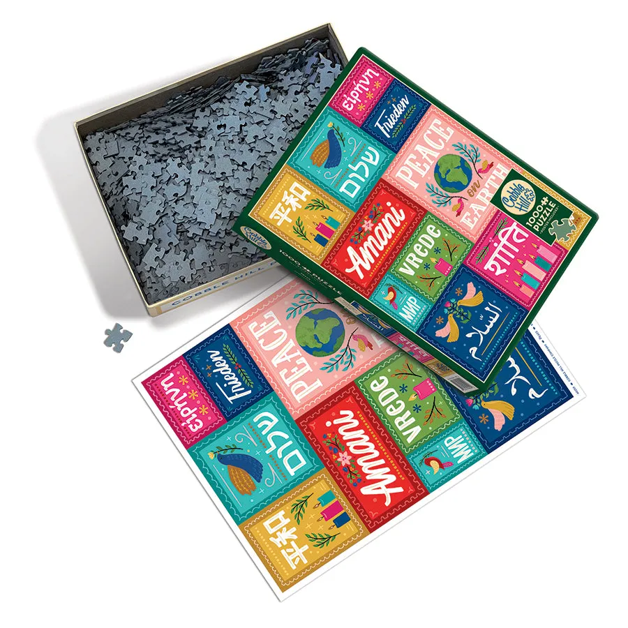 Cobble Hill Peace puzzle 1000 piese colaj limbi