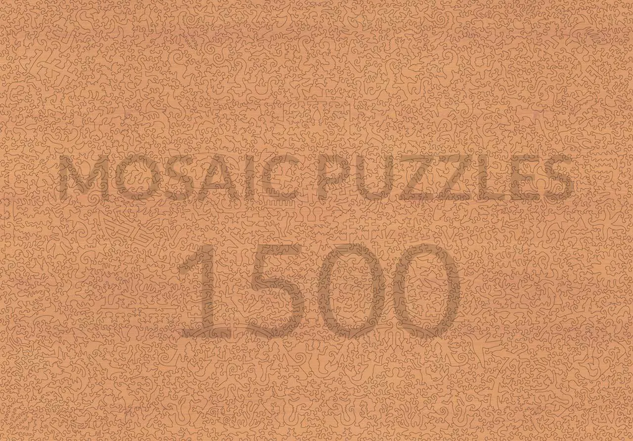 Mosaic Puzzles Hidden Relics puzzle lemn 50 piese copii