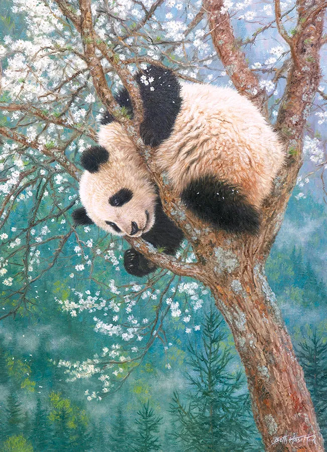 Cobble Hill Golden Child puzzle 1000 piese panda