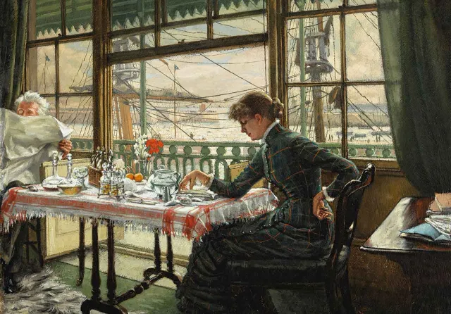 Mosaic Puzzles Room Overlooking the Harbour puzzle lemn 500 piese arta