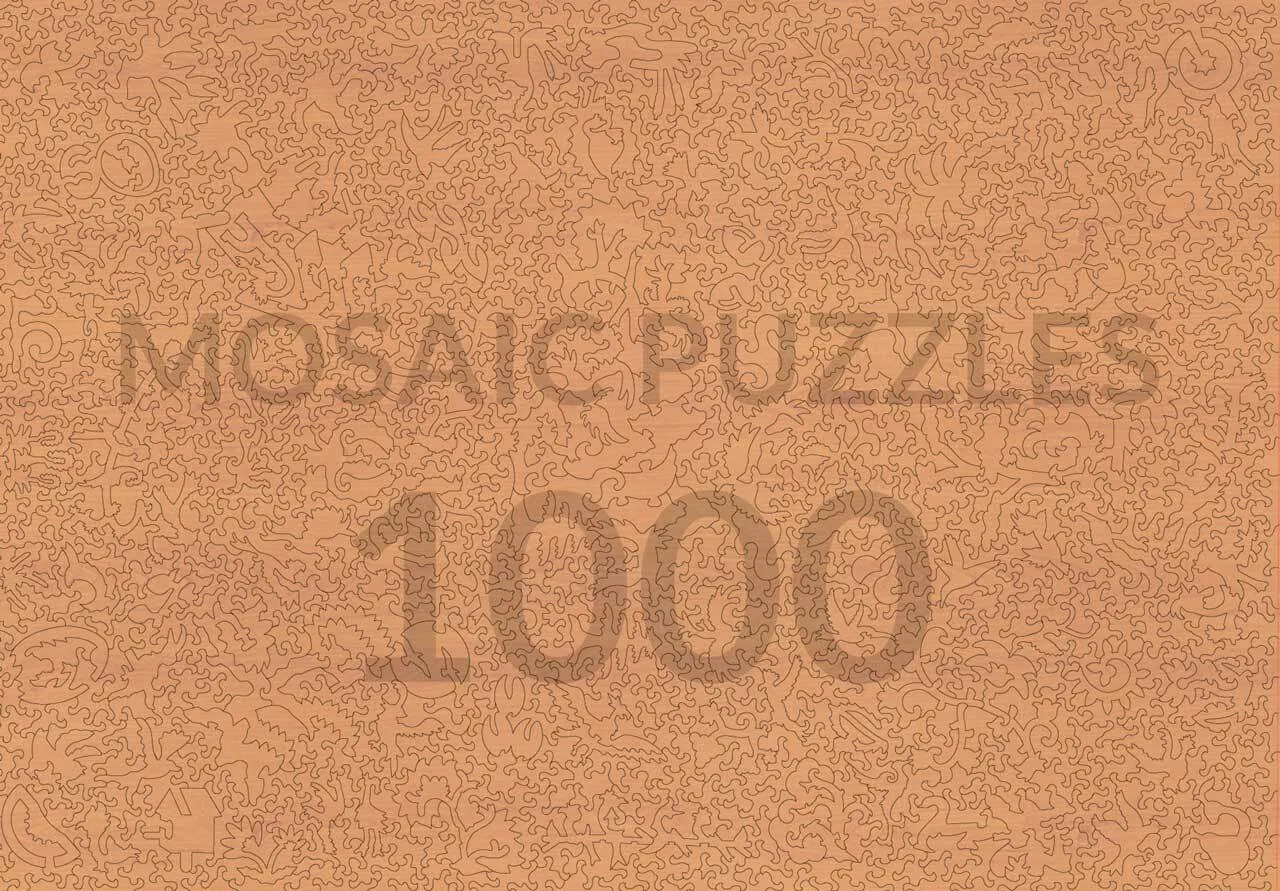 Mosaic Puzzles Birds in Flight puzzle lemn 100 piese pasari