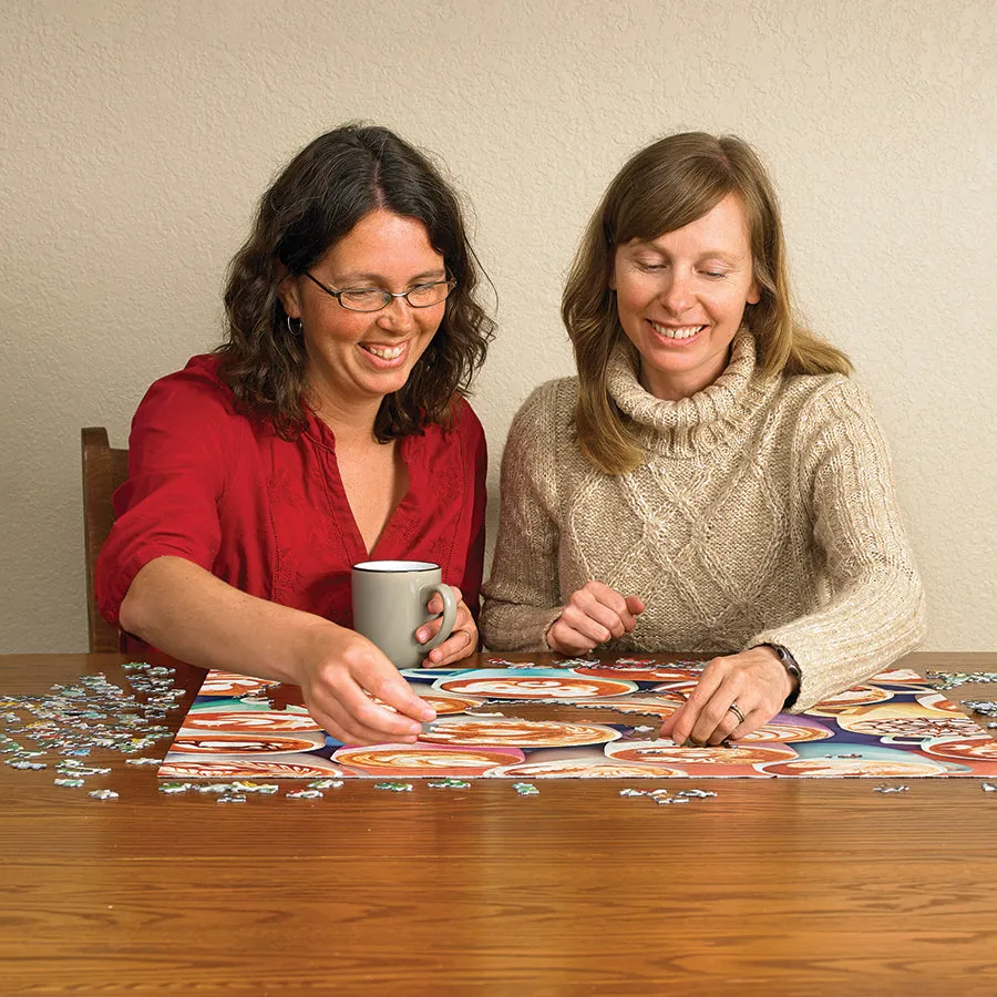 Cobble Hill BaristArt puzzle 1000 piese cafea