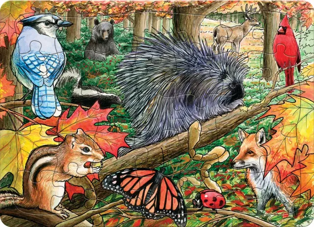 Cobble Hill Eastern Woodlands puzzle tava 35 piese copii