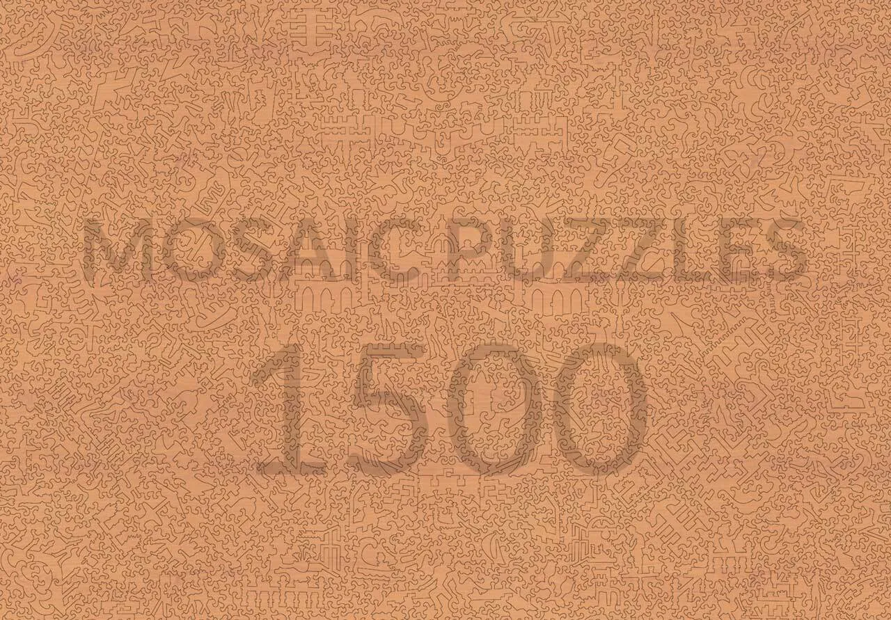 Mosaic Puzzles Summer Sunset Lake Como puzzle 50 piese