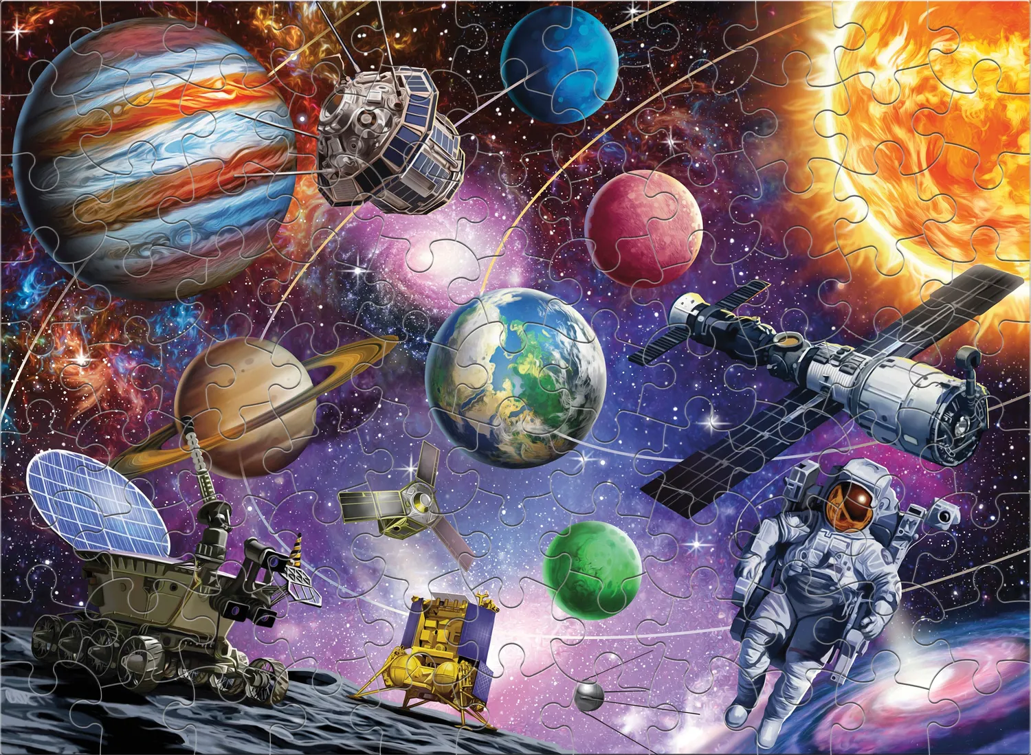 Ceaco Kids Cosmos puzzle 100 piese spatiu