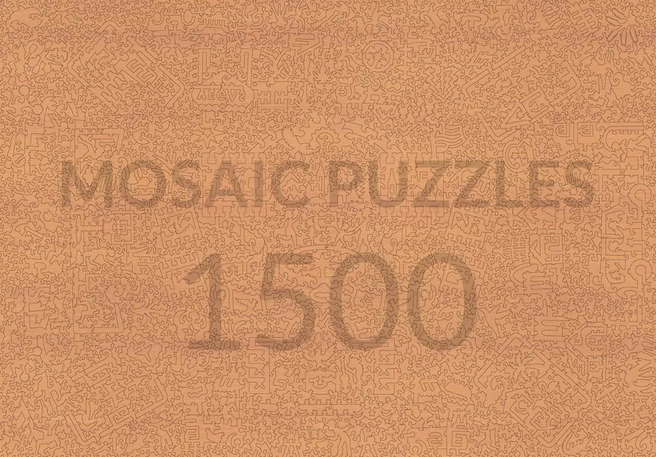 Mosaic Puzzles Map of America Wonderland puzzle lemn 100 piese harta