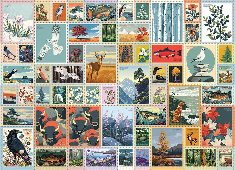 Cobble Hill Emblems of Canada puzzle 1000 piese colaj