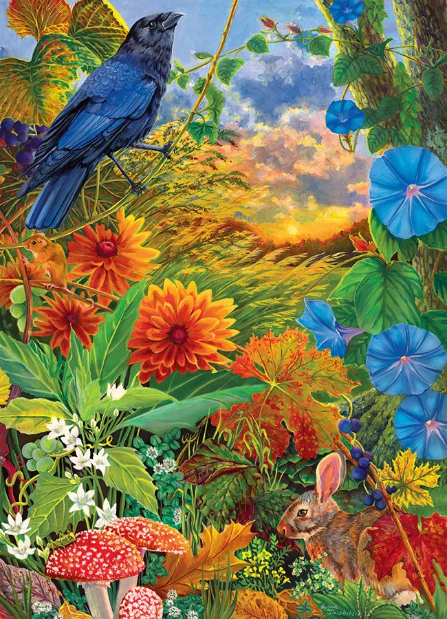 Cobble Hill Woodland Gathering puzzle 1000 piese pădure