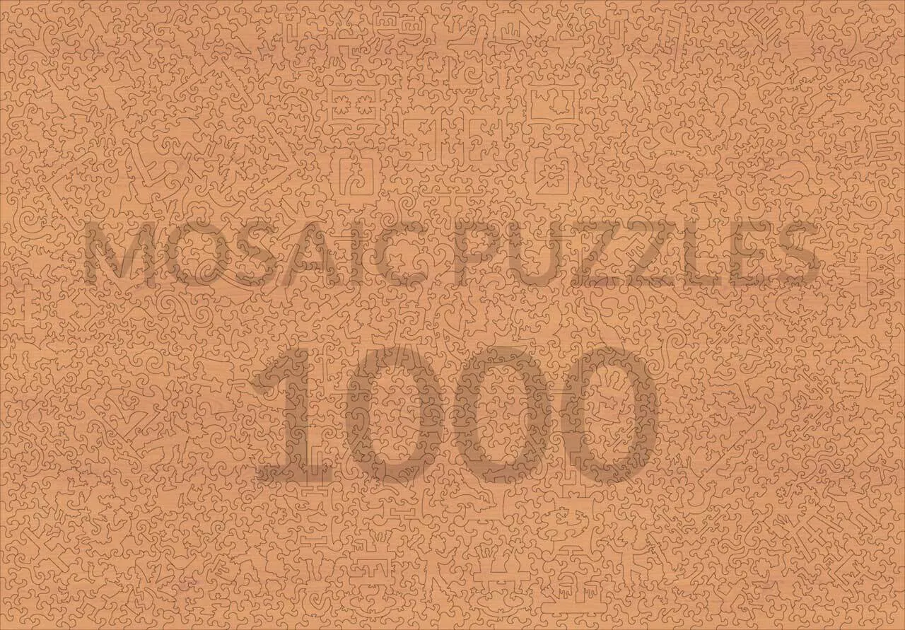 Mosaic Puzzles Mountain Landscape Boehm puzzle lemn 250 piese peisaj