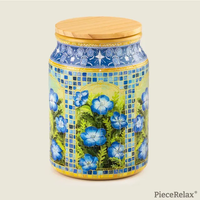 PieceRelax Puzzle Jar The Baby Blue Eyes BA1015 puzzle flori