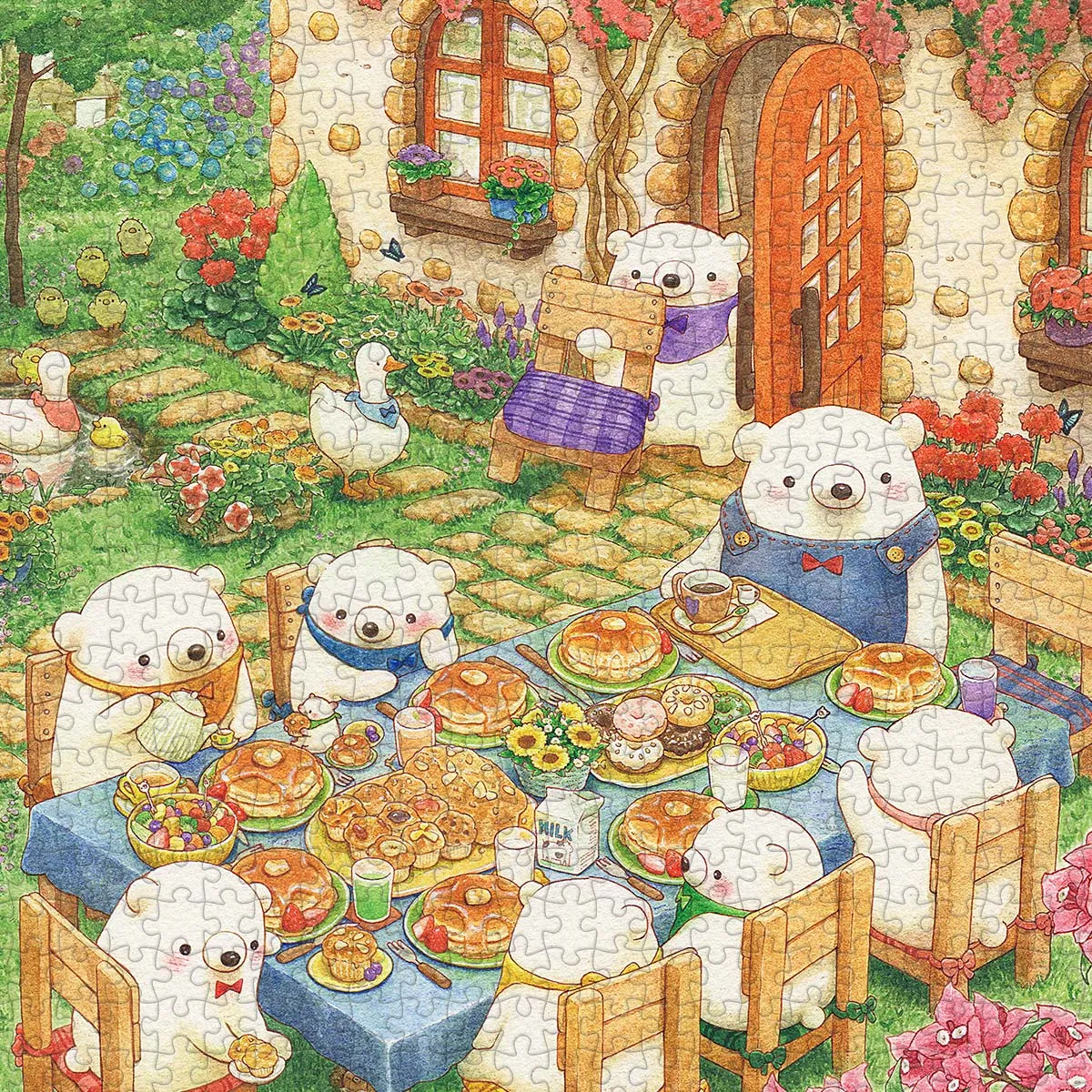 PieceRelax PieceClicks U1049 puzzle 1008 piese ursulet