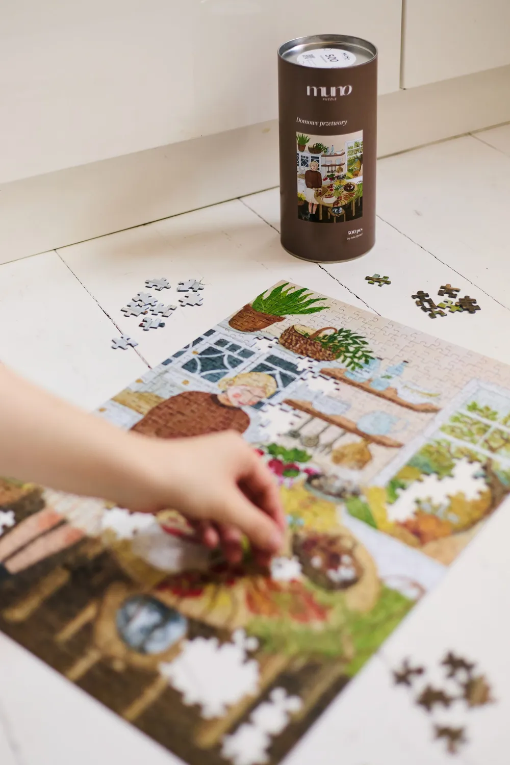Muno Puzzle Domowe Przetwory puzzle 500 piese borcane