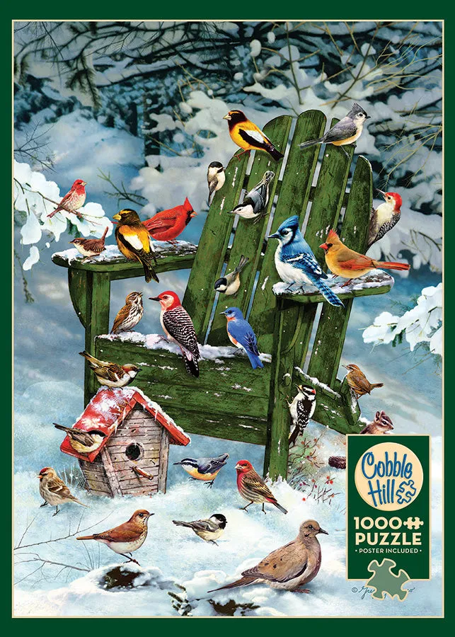 Cobble Hill For the Birds puzzle 1000 piese păsări