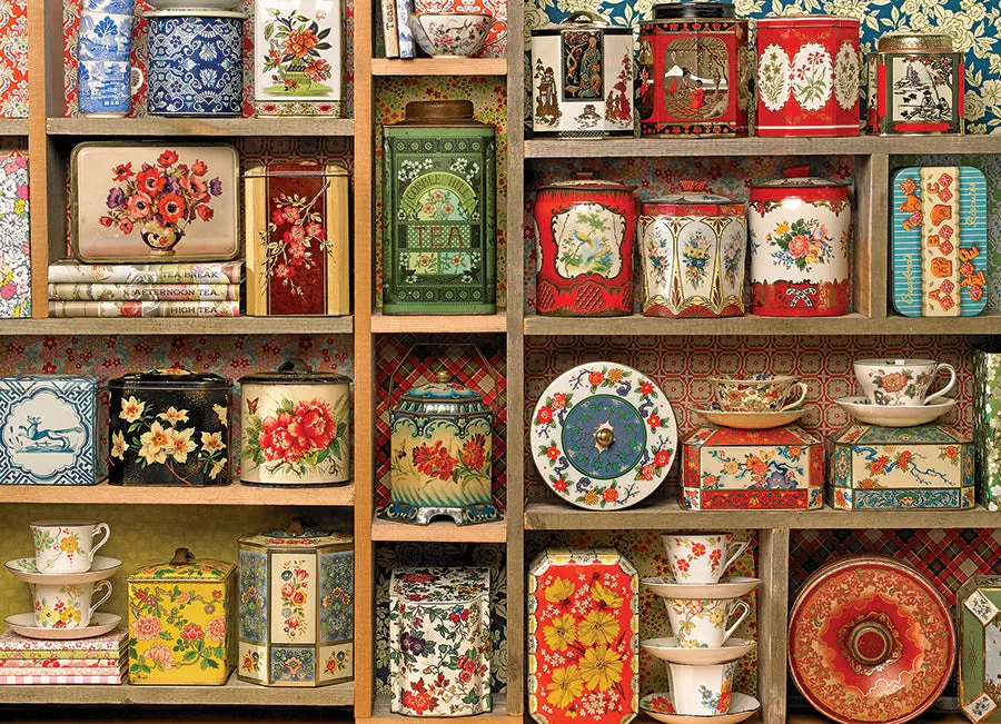 Cobble Hill Vintage Tins puzzle 1000 piese