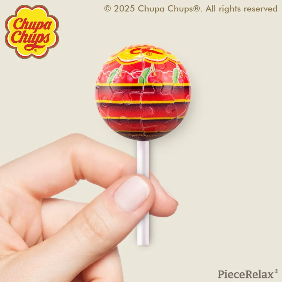 PieceRelax Chups My Flavor Cherry A3890 breloc puzzle acadea