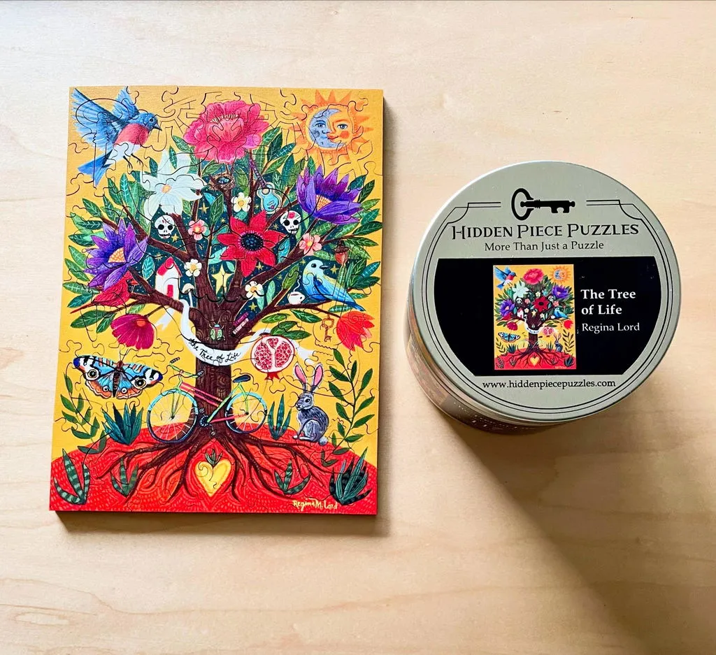 Hidden Piece Tree Of Life puzzle 117 piese 15x20 cm