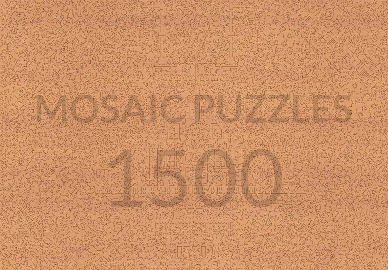 Mosaic Puzzles Pumpkin Carving Day puzzle lemn 500 piese toamna