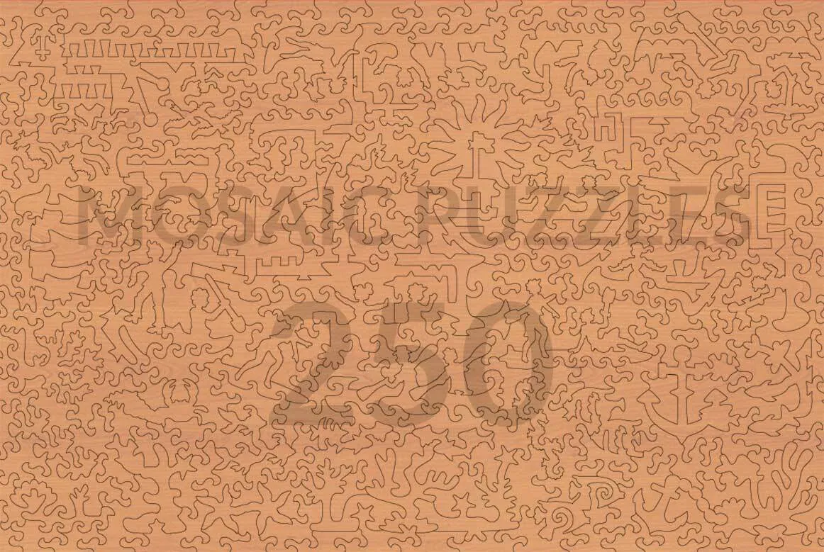 Mosaic Puzzles Lobster Cove puzzle lemn 500 piese marin