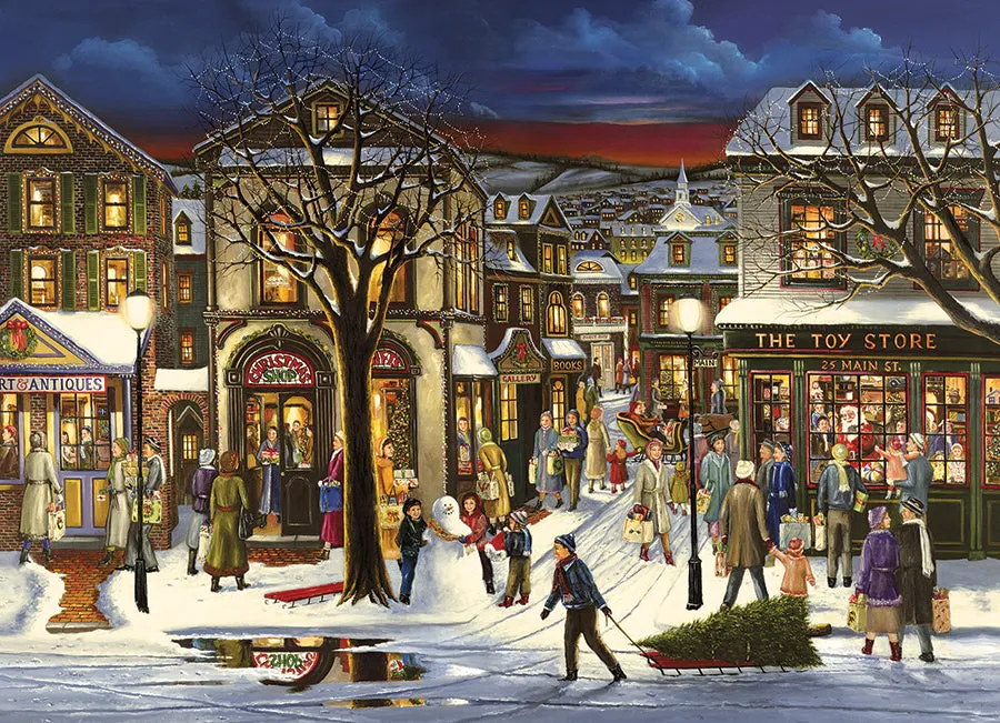 Cobble Hill Tis the Season puzzle 500 piese Crăciun
