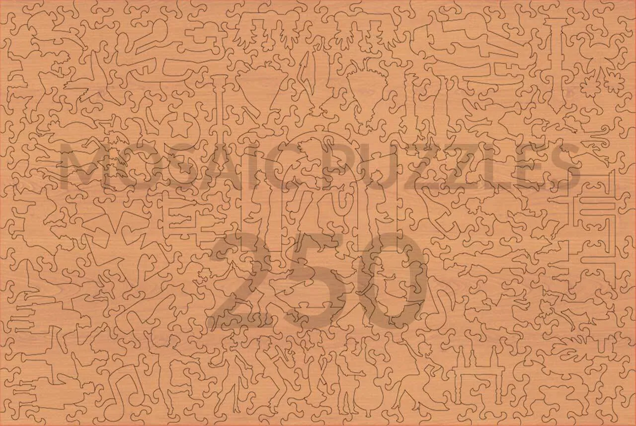 Mosaic Puzzles Bieres de la Meuse Mucha puzzle 500 piese