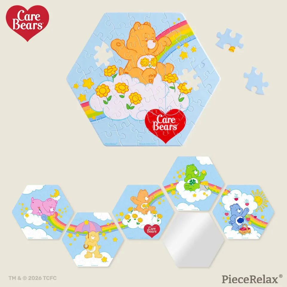 PieceRelax Bearadise HX1287 set puzzle perete cu oglindă