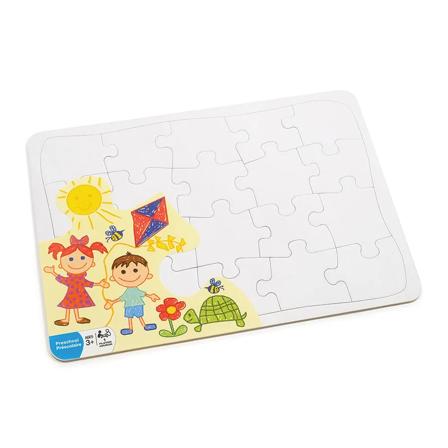Cobble Hill Create Your Own 10x14 puzzle 20 piese blank