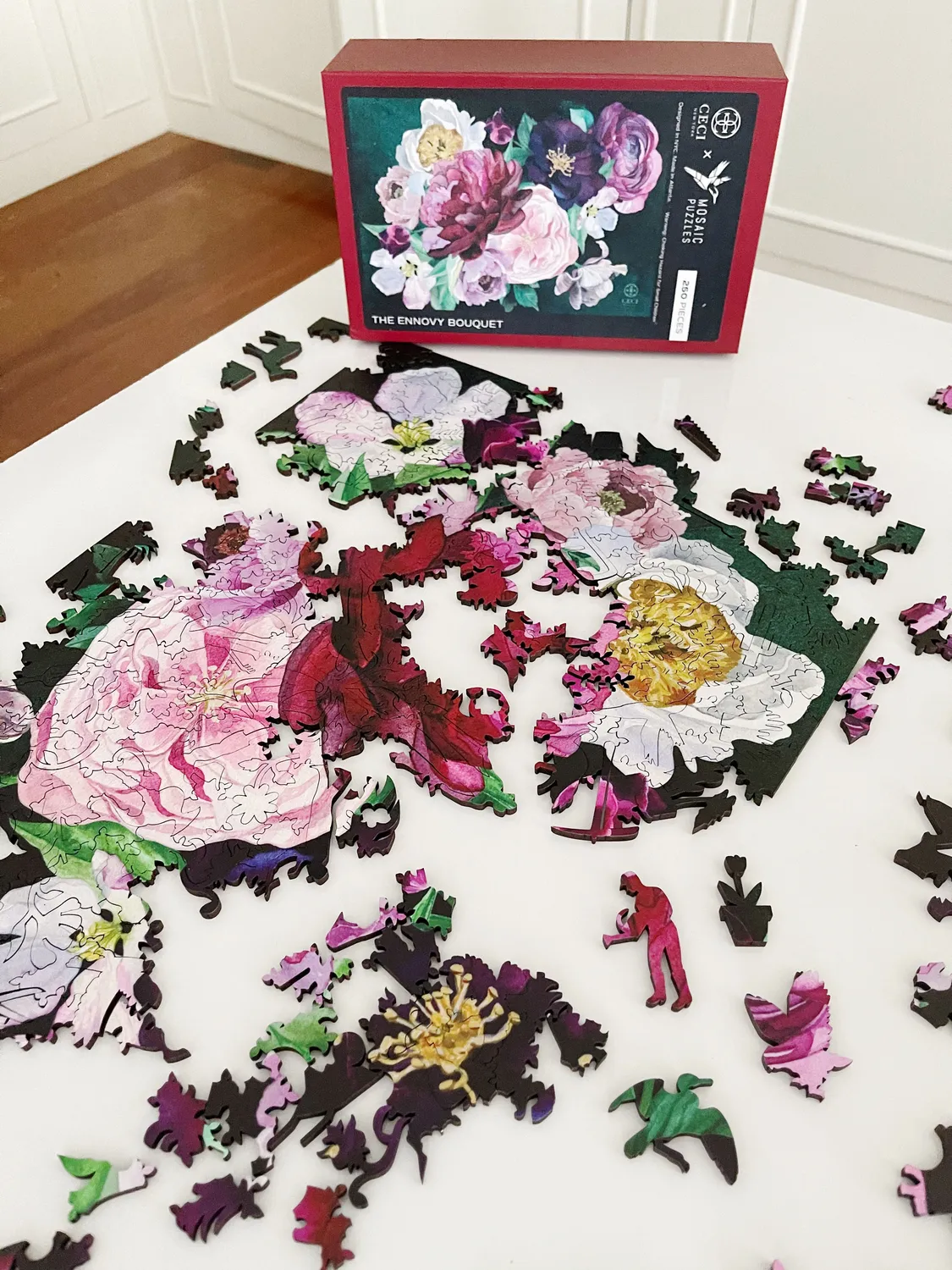Mosaic Puzzles The Ennovy Bouquet puzzle 500 piese flori