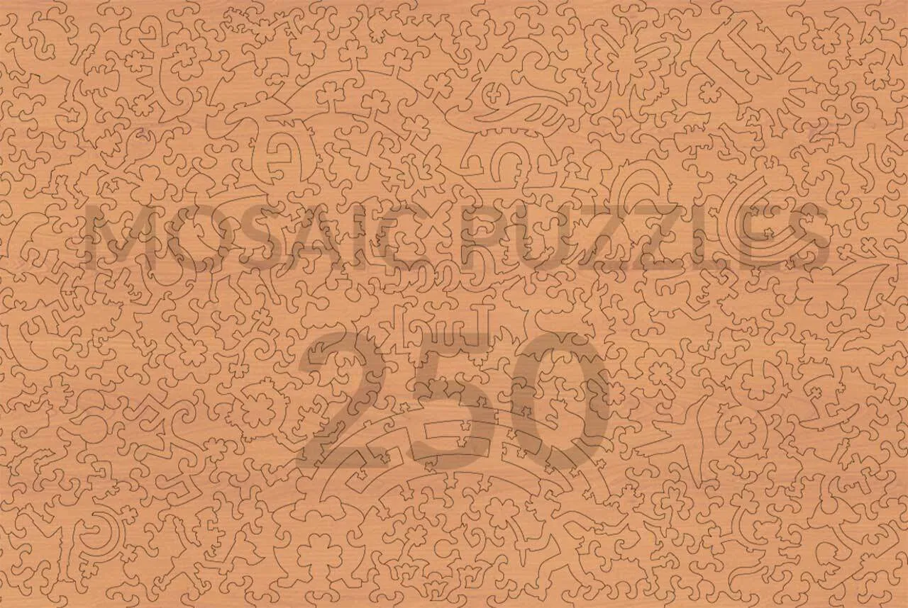 Mosaic Puzzles Charmkeeper Den puzzle lemn 500 piese verde