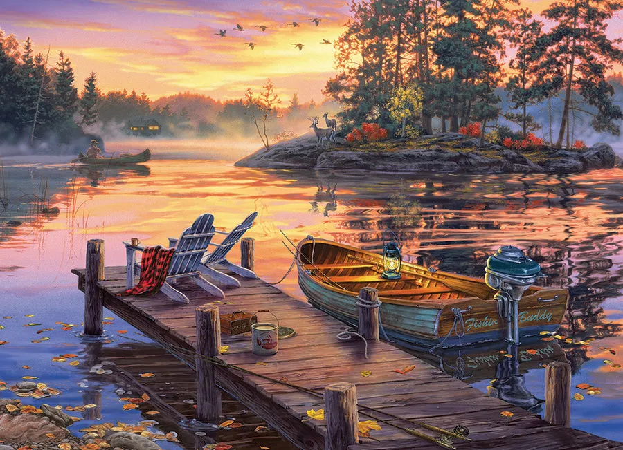 Cobble Hill Morning Paradise puzzle 500 piese lac