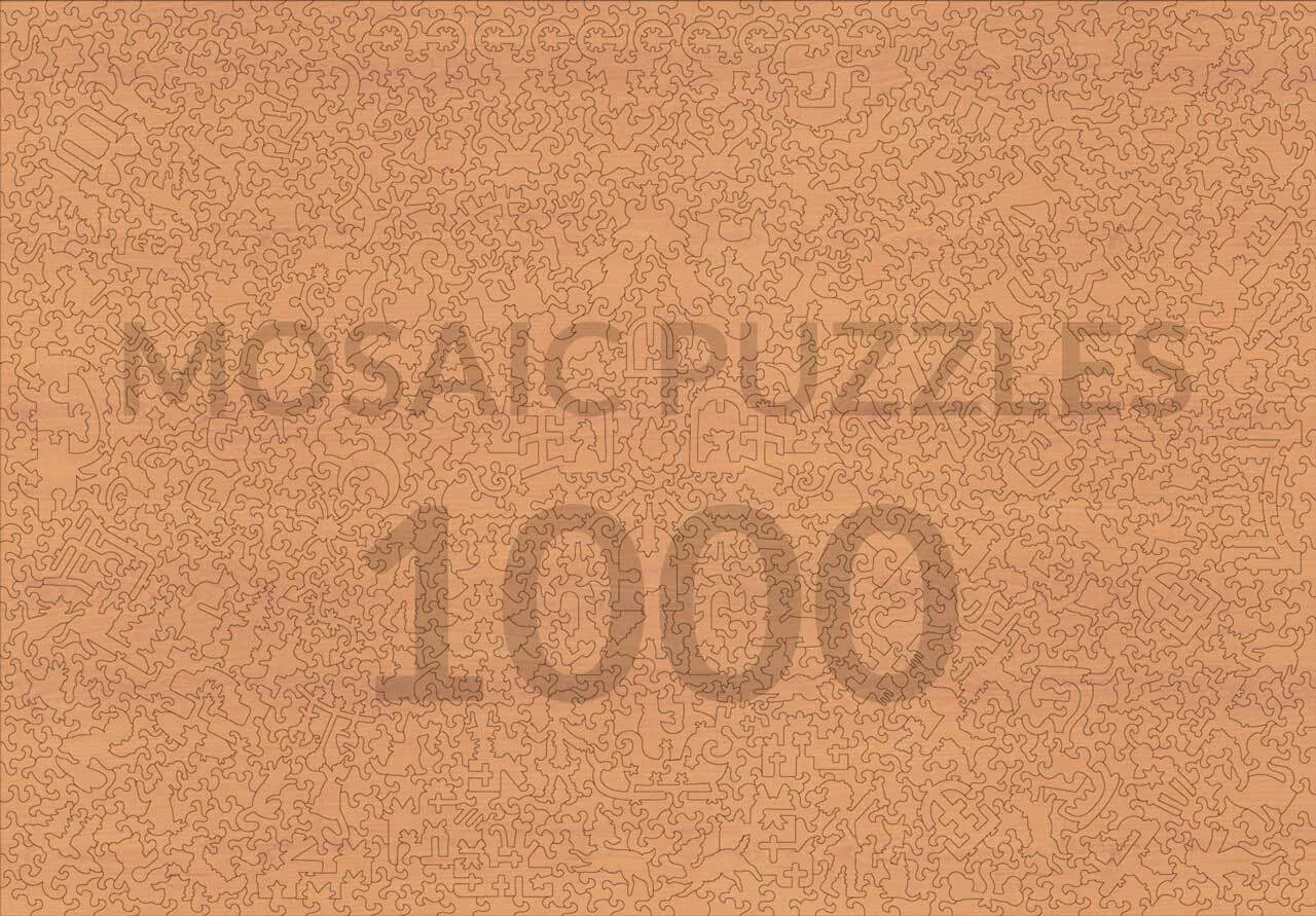 Mosaic Puzzles Santa's Best Friends puzzle lemn 50 piese copii