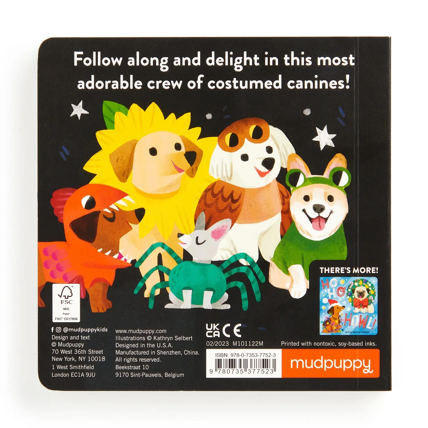 Mudpuppy Boo Bark! carte cartonata Halloween