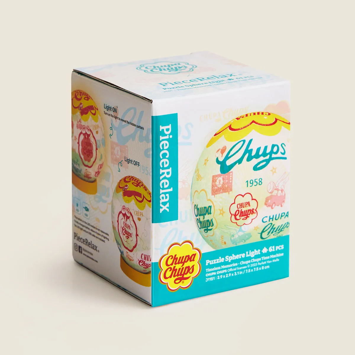 PieceRelax Time Machine J1151 lampă puzzle Chupa Chups