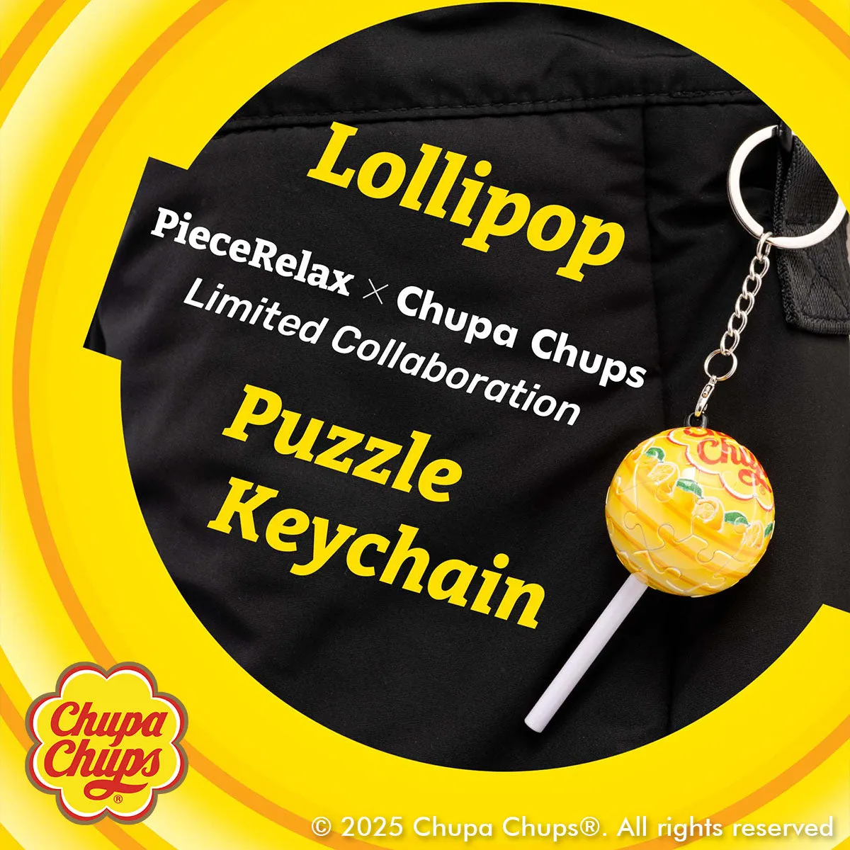 PieceRelax Chups My Flavor A3893 breloc puzzle Lemon lămâie