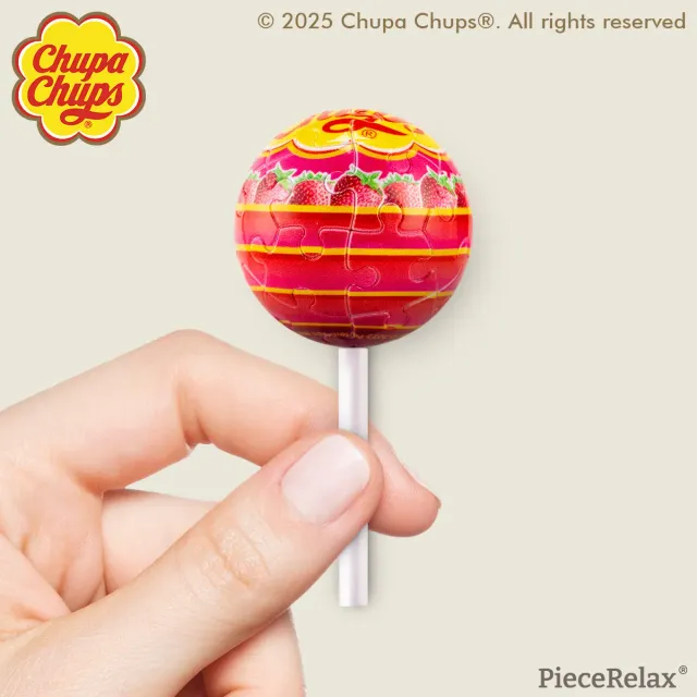 PieceRelax Chups My Flavor Strawberry A3891 breloc puzzle 3D