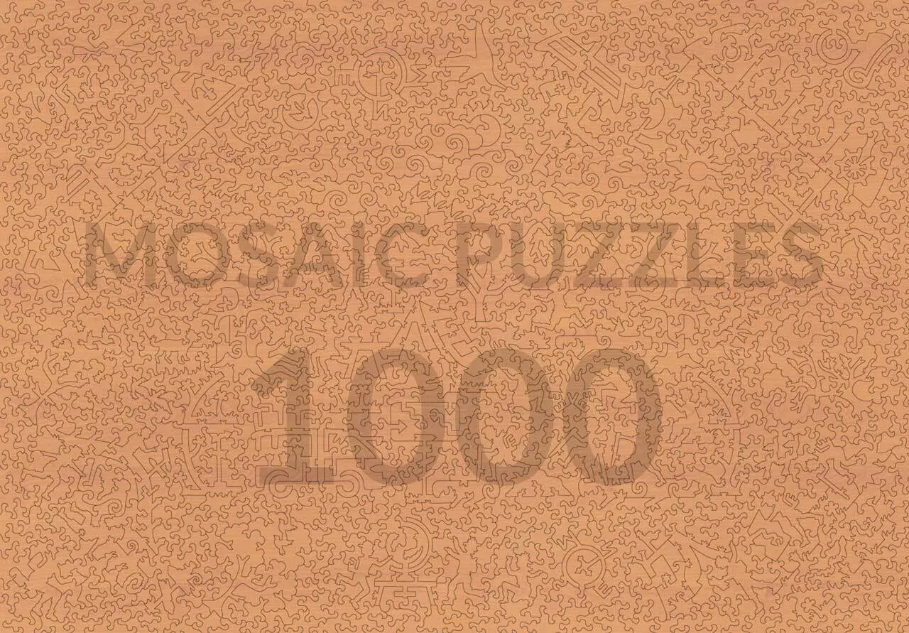 Mosaic Puzzles Campfire Memories puzzle lemn 500 piese
