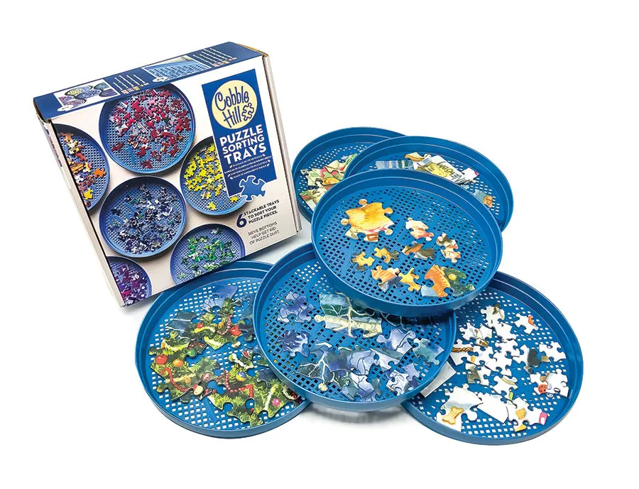 Cobble Hill Sorting Trays tăvi sortare stivuibile 6 bucăți