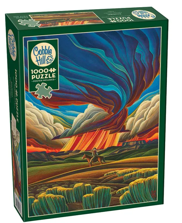Cobble Hill Amazement puzzle 1000 piese cowboy