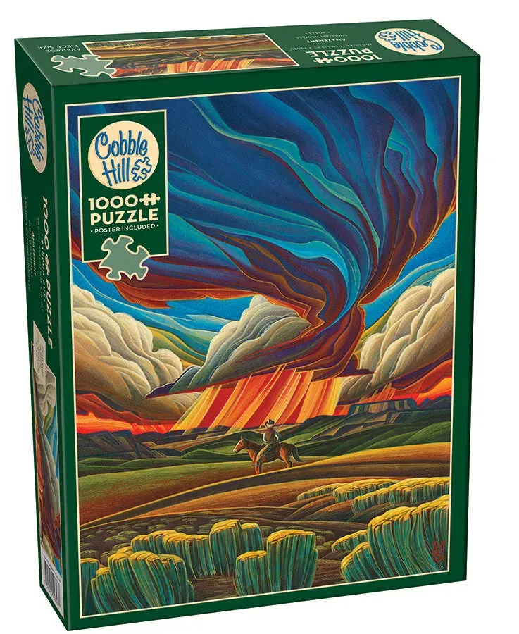 Cobble Hill Amazement puzzle 1000 piese cowboy