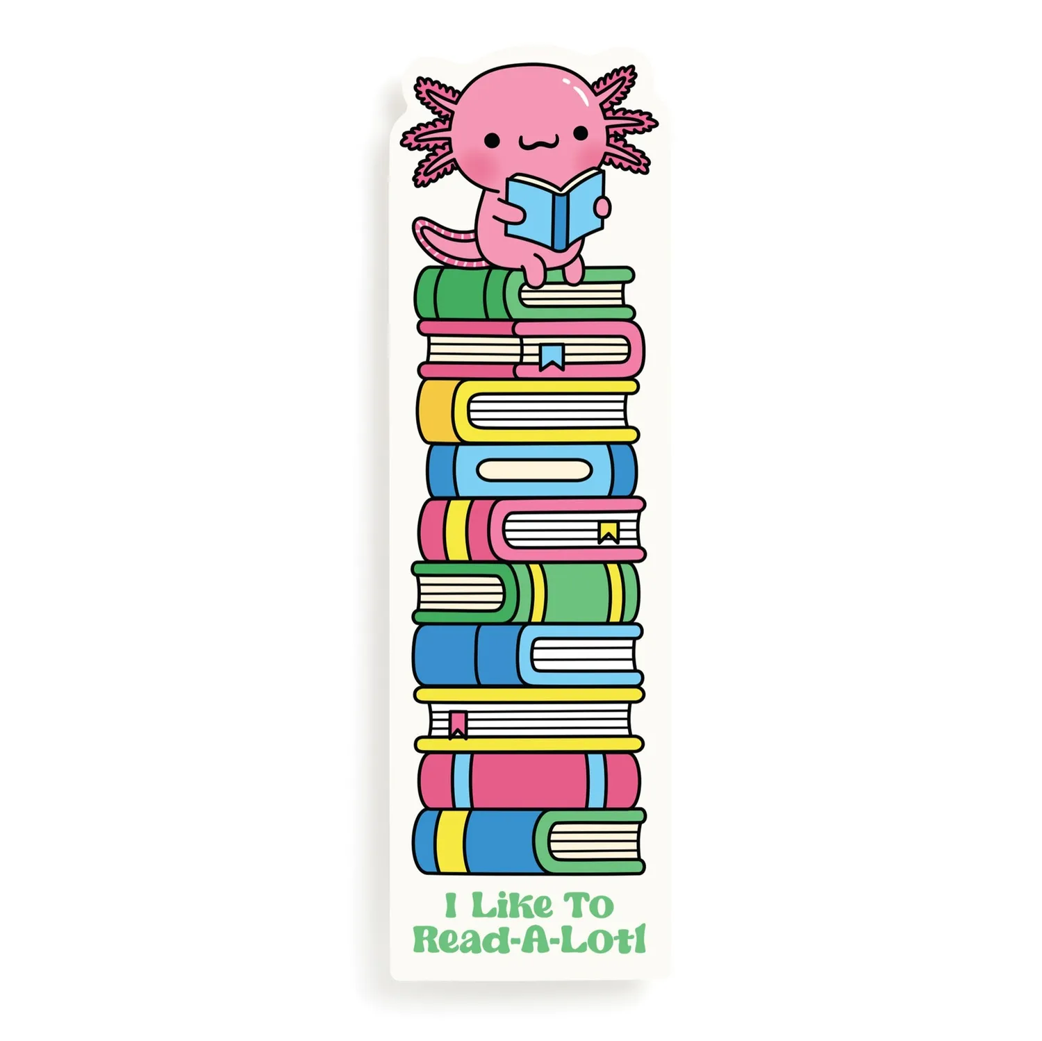 Mudpuppy Read-a-Lotl semn de carte axolotl