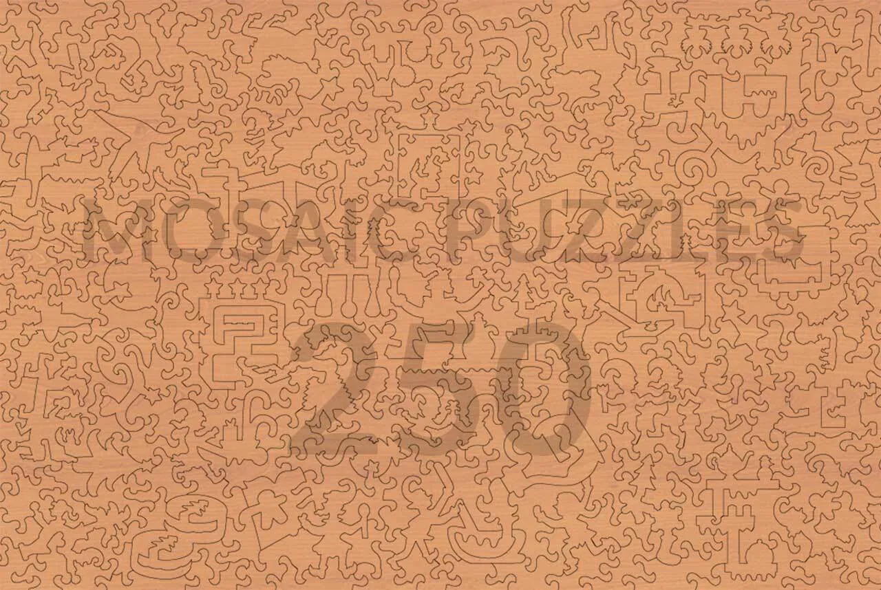 Mosaic Puzzles Dreaming about Christmas puzzle lemn 500 piese