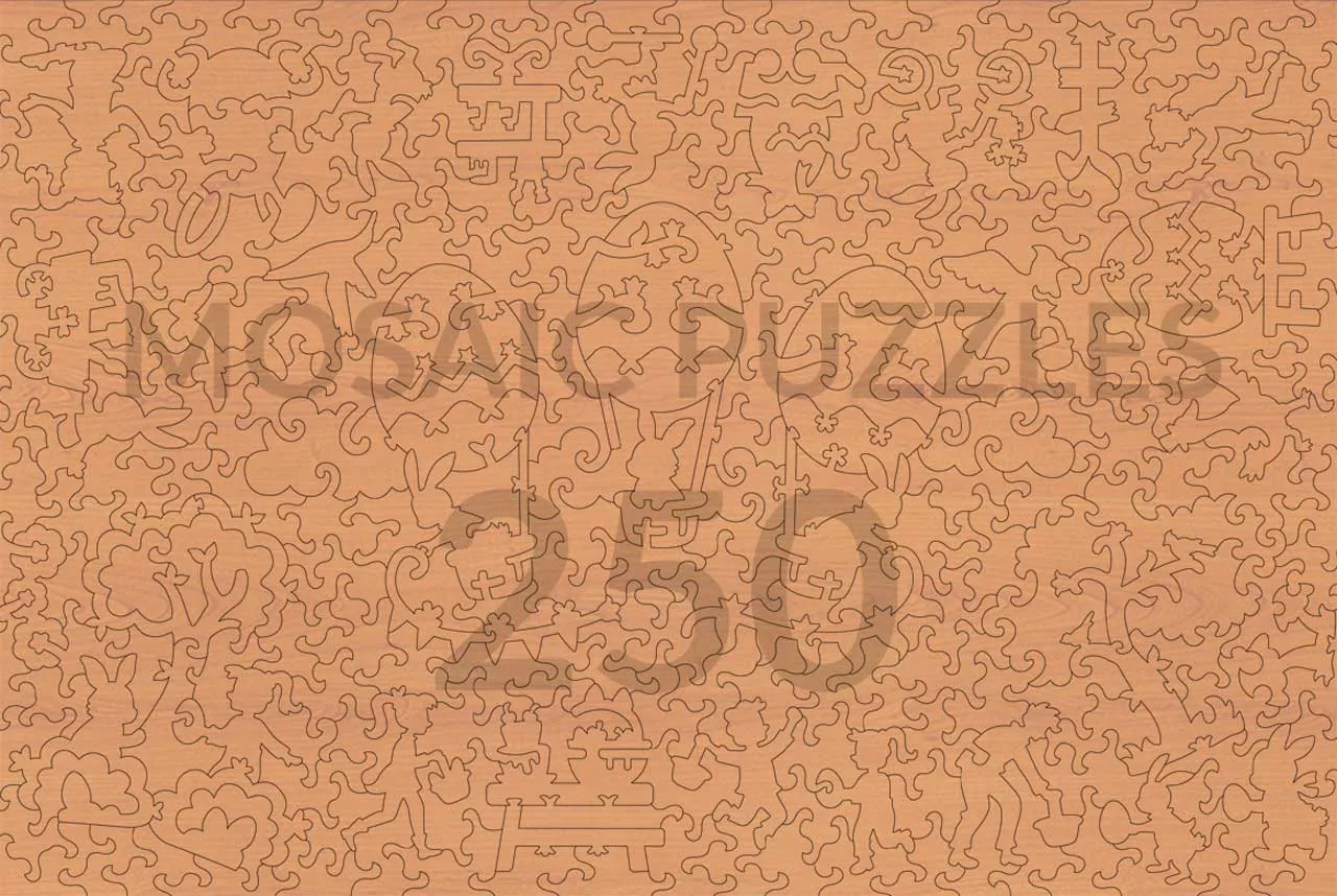Mosaic Puzzles Painting Easter puzzle lemn 500 piese paste