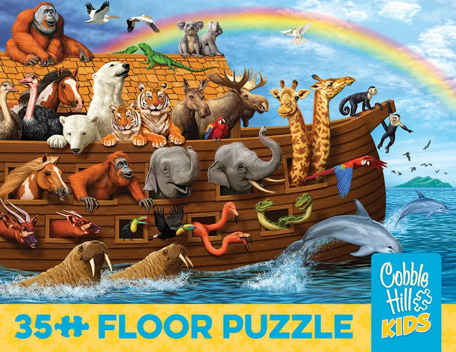 Cobble Hill Noah's Ark puzzle podea 35 piese arca
