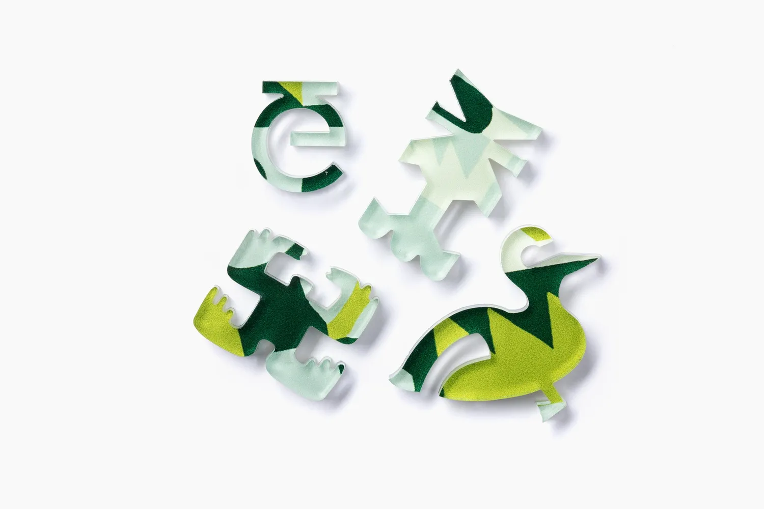 Eklektik Pieces The Garden puzzle 270 piese verde
