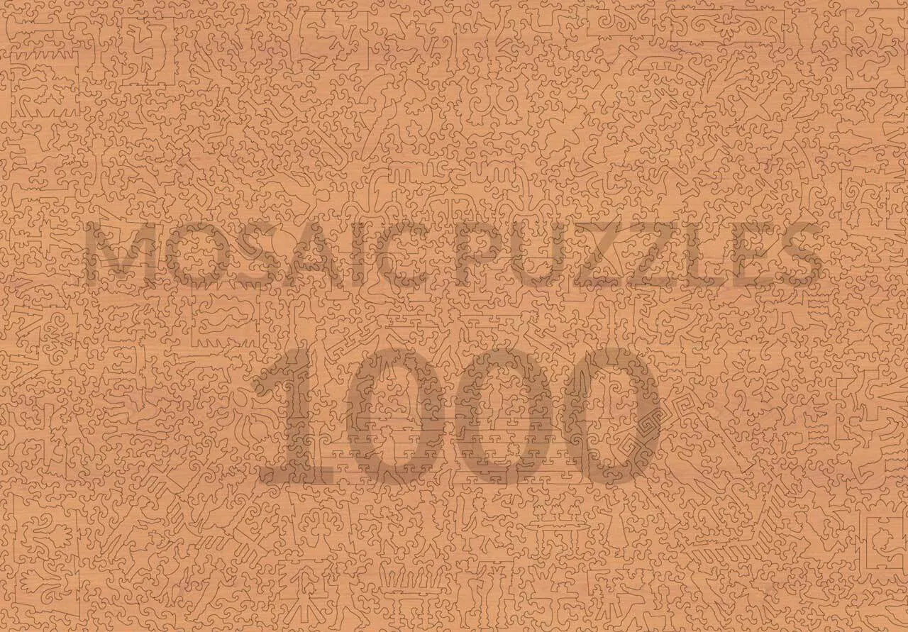Mosaic Puzzles Las Meninas puzzle lemn 500 piese Velazquez