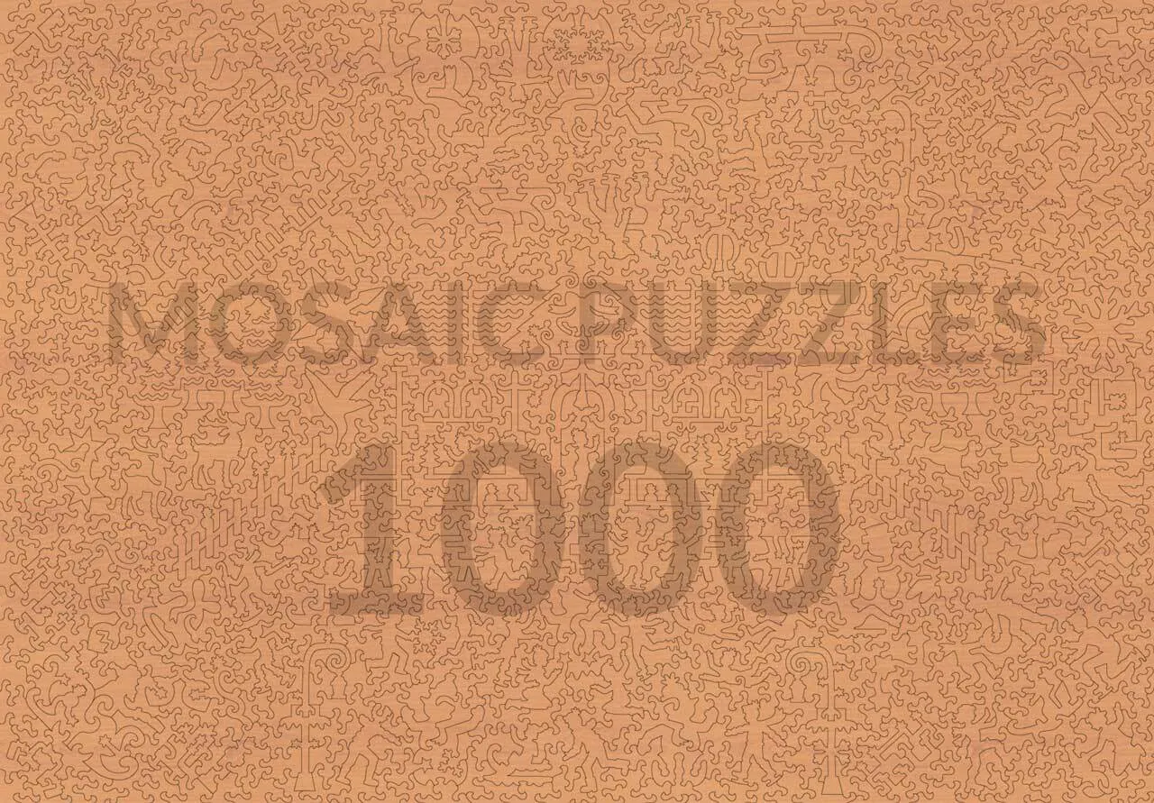 Mosaic Puzzles Rockefeller Rink puzzle lemn 500 piese