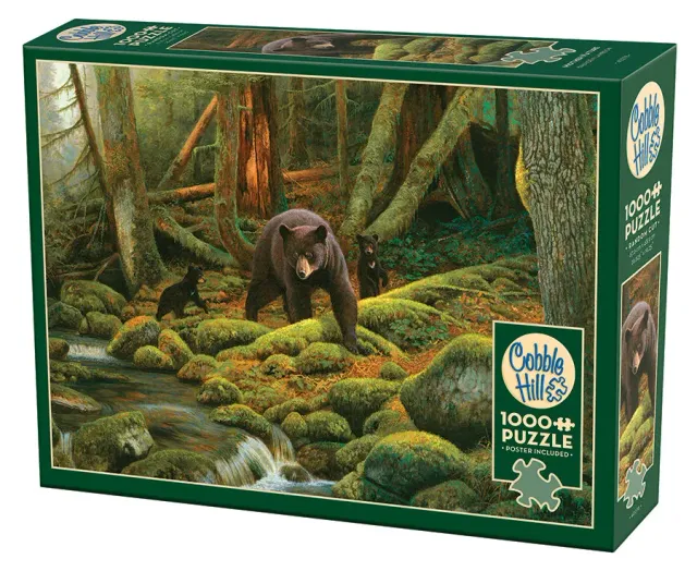 Cobble Hill Mother Nature puzzle 1000 piese ursi