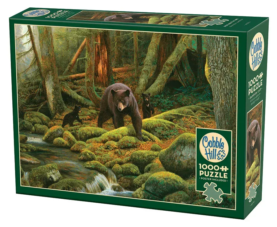 Cobble Hill Mother Nature puzzle 1000 piese ursi