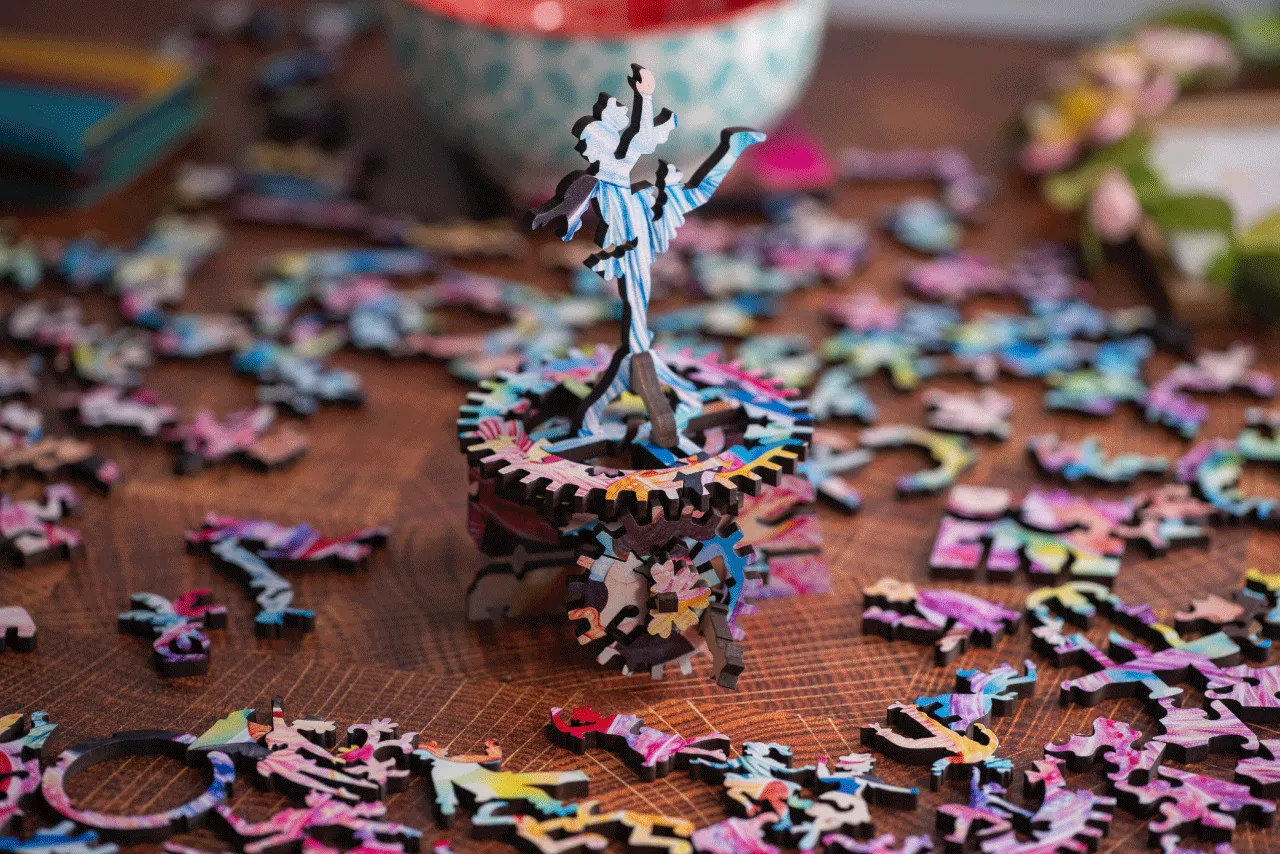 Mosaic Puzzles Twirling Dancers puzzle 3D 250 piese balerina